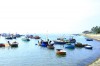 Tàu cá về trên đảo Lý Sơn, tỉnh Quảng Ngãi